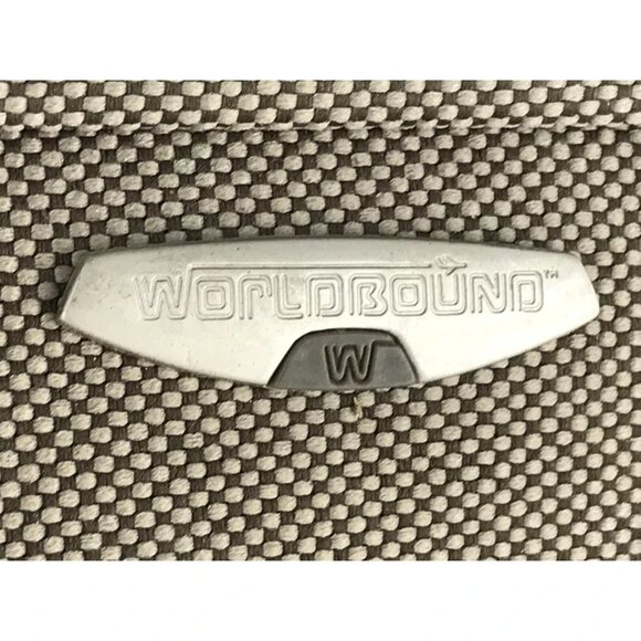 World Bound Unisex Beige Brown Detachable Strap Bottle Pocket‎ Carry-Ons Bag - Picture 10 of 10